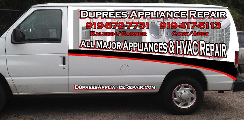 Appliance Repair Raleigh NC - Refrigerators Washer Dryer